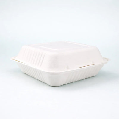9*9 Bagasse container (200 Pcs)