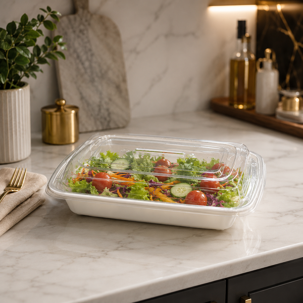 16oz Rectangular container combo (150 Pcs)