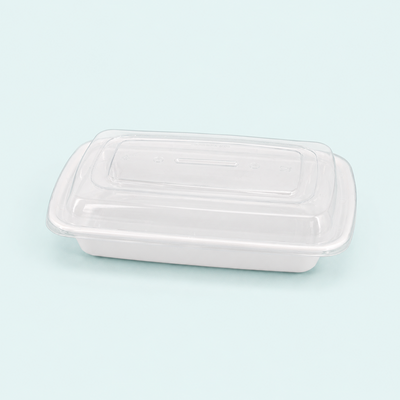 16oz Rectangular container combo (150 Pcs)
