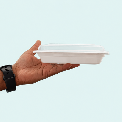 16oz Rectangular container combo (150 Pcs)