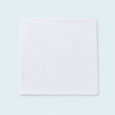 9" x 9" - 1/4-fold, 1-ply Beverage napkin (4000 Pcs)
