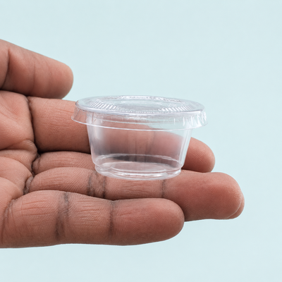 0.75oz Plastic portion cup (2500 Pcs)