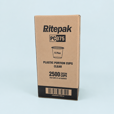 0.75oz Plastic portion cup (2500 Pcs)