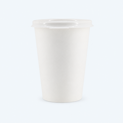 12oz white paper cup (1000 Pcs)
