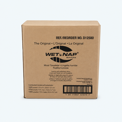 Wet nap moist towelettes (1000 Pcs)