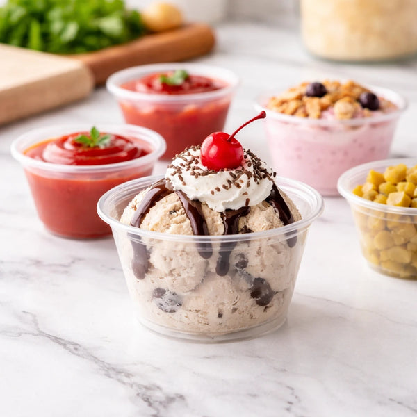 4oz Clear plastic portion cup (2500 Pcs)