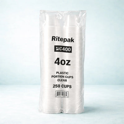 4oz Clear plastic portion cup (2500 Pcs)