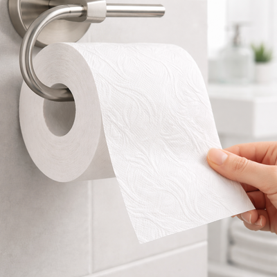 2 ply high quality toilet paper (48 rolls)